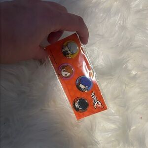 RARE Persona Q2 Pin New Cinema of the Labyrinth Showtime 4 Can Badge Button Set.